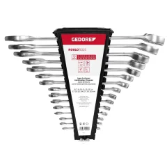 Jogo de Chave Combinada 6 a 32 mm com 15 Peças - Gedore Red