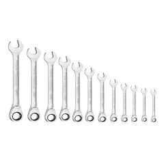 Jogo de Chave Combinada Catraca 8 á 19mm 12 Peças - Gedore
