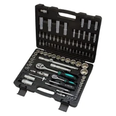 Jogo de Soquete com Encaixe 1/2" e 1/4" 94 peças - Stels