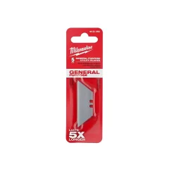 Lâmina de Estilete Trapezodial 5 Pçs - Milwaukee