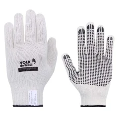 Luva de Malha Pigmentada 4 Fios Branca - Volk
