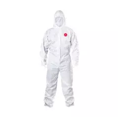 Macacão de Segurança Tyvek Branco M Tipo 6 - Steelflex