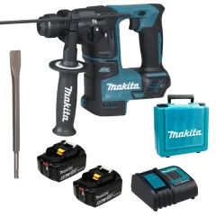 Martelete Perfurador 18V 2Bat e Talhadeira Sds Plus - Makita