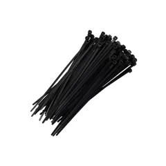 Abraçadeiras Nylon Pretas 390 x 4,80mm Pacote 200 Pçs - Reimold