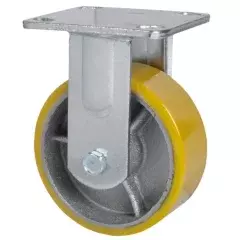 Rodízio Fixo 8" Roda de PU Capacidade 350Kg - Marcon