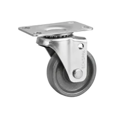 Rodízio Giratório 2" Roda de Ferro 80Kg - Schioppa