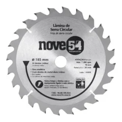 Serra Circular Widea 185 x 20 mm 24 Dentes - Nove54