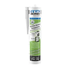 Silicone Acético Incolor 256GR - Tek Bond