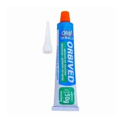 Silicone Acético Incolor 50 gramas - Orbi