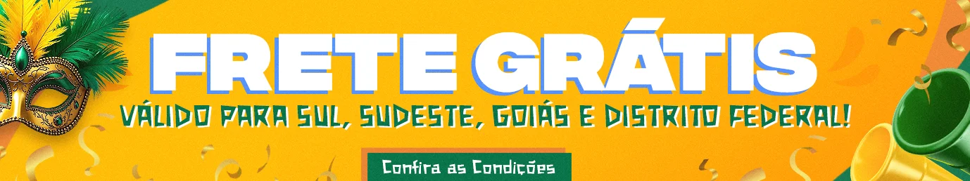 FRETE GRATIS CARNAVAL