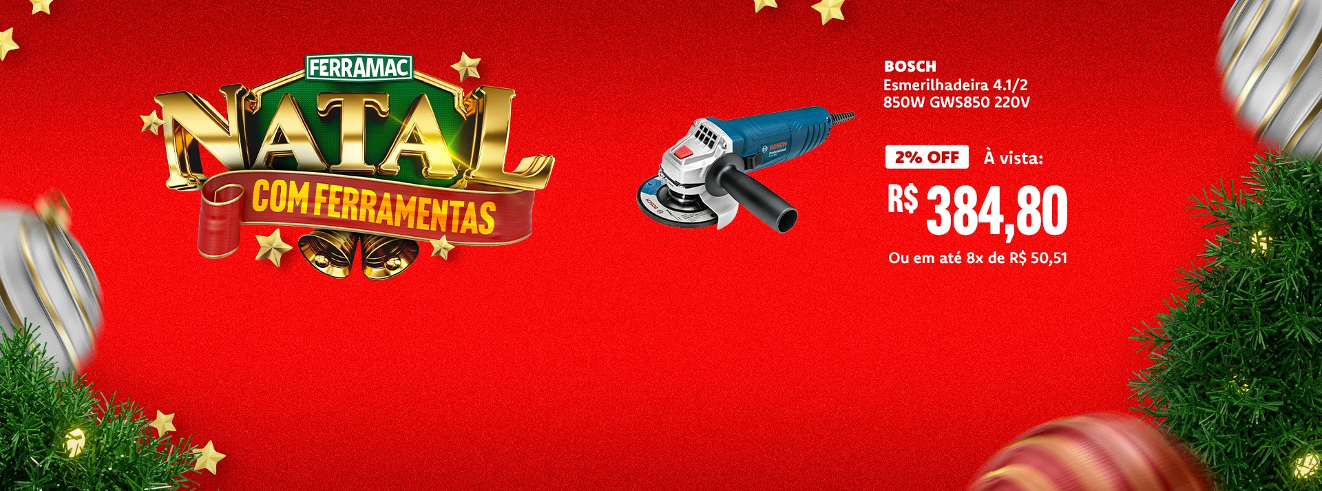 NATAL COM FERRAMENTAS