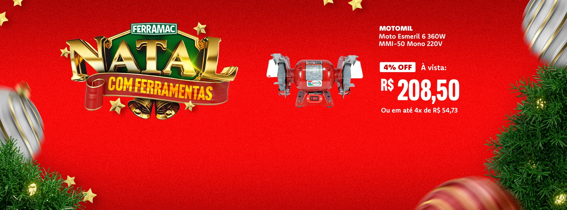 NATAL COM FERRAMENTAS