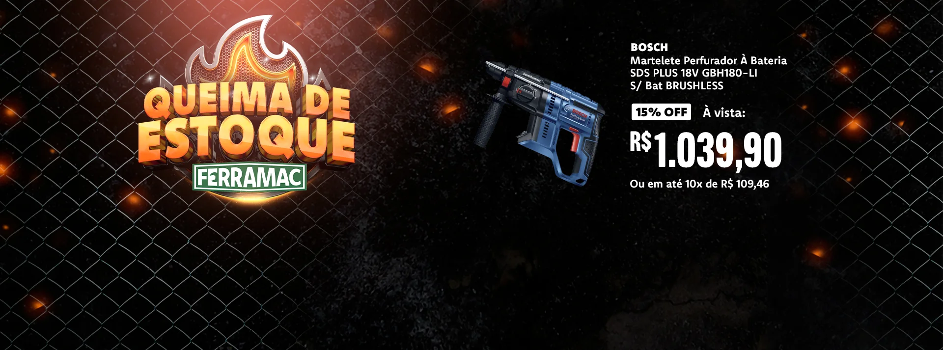 QUEIMA DE ESTOQUE FERRAMAC