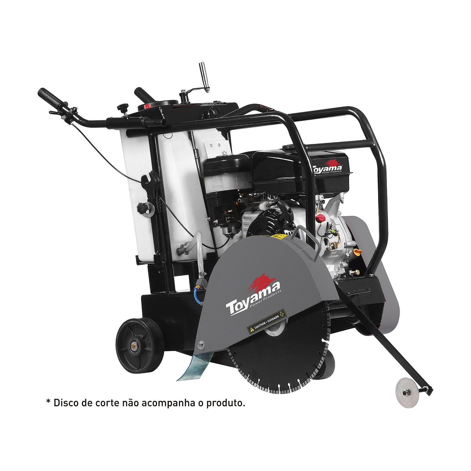 Cortadora de Piso Gasolina 13HP TCC450-XP Toyama em Oferta!
