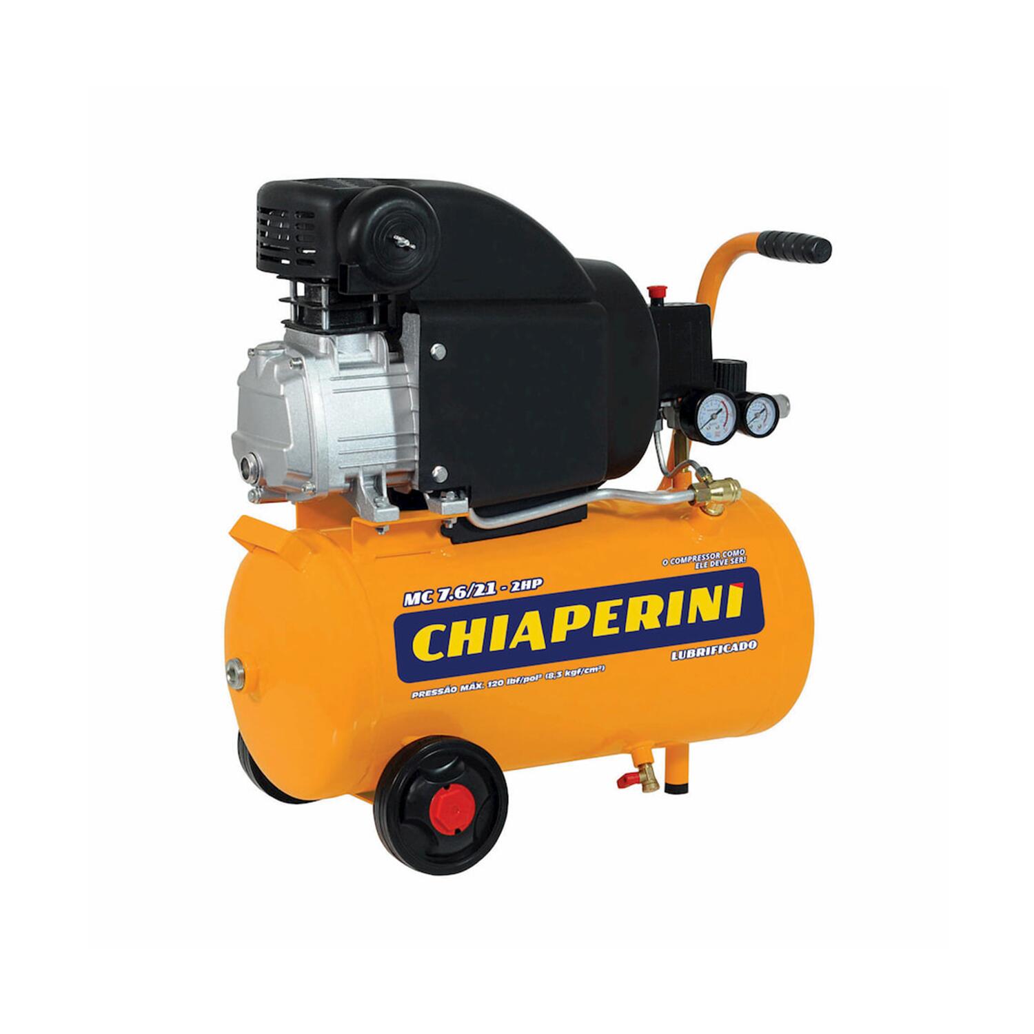 Motocompressor 2 HP 116 psi 21 L Chiaperini em Oferta