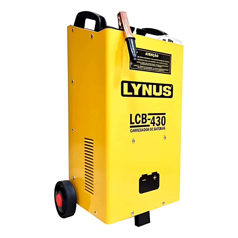 Carregador Portátil de Bateria com Auxiliar de Partida LCB-430 - Lynus