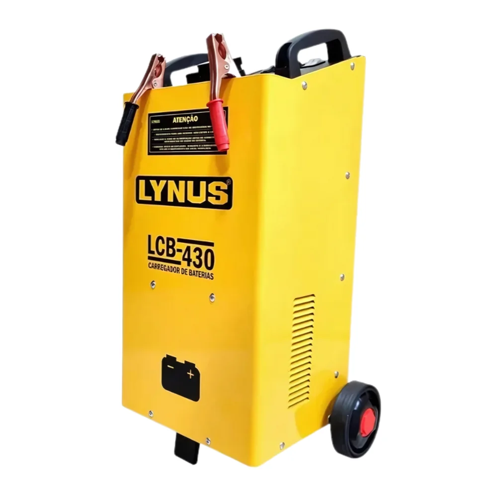 Carregador Portátil de Bateria com Auxiliar de Partida LCB-430 - Lynus