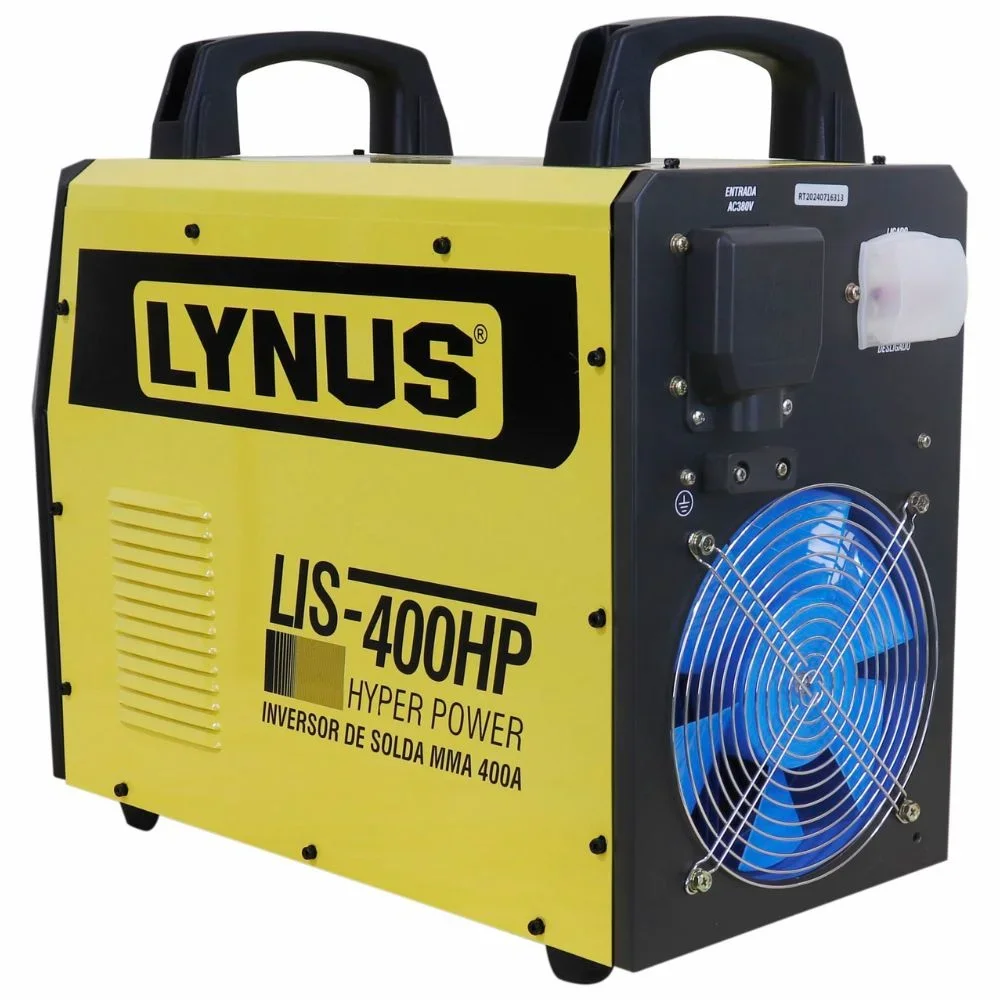 Inversora de Solda MMA 400A 380V LIS-400HP Lynus