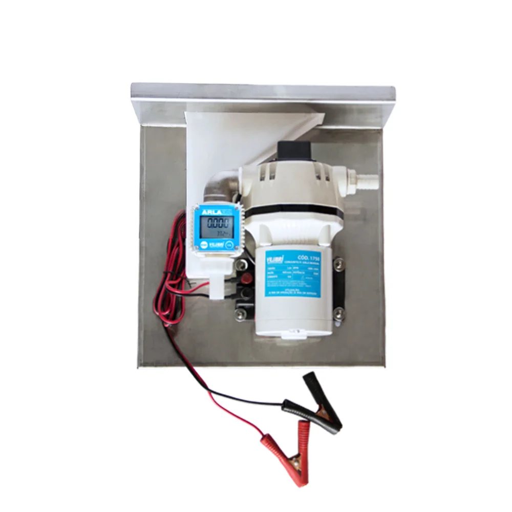Conjunto para Arla 12v 40l/min Mangueira, Bico Manual e Medidor Digital - Vilubri