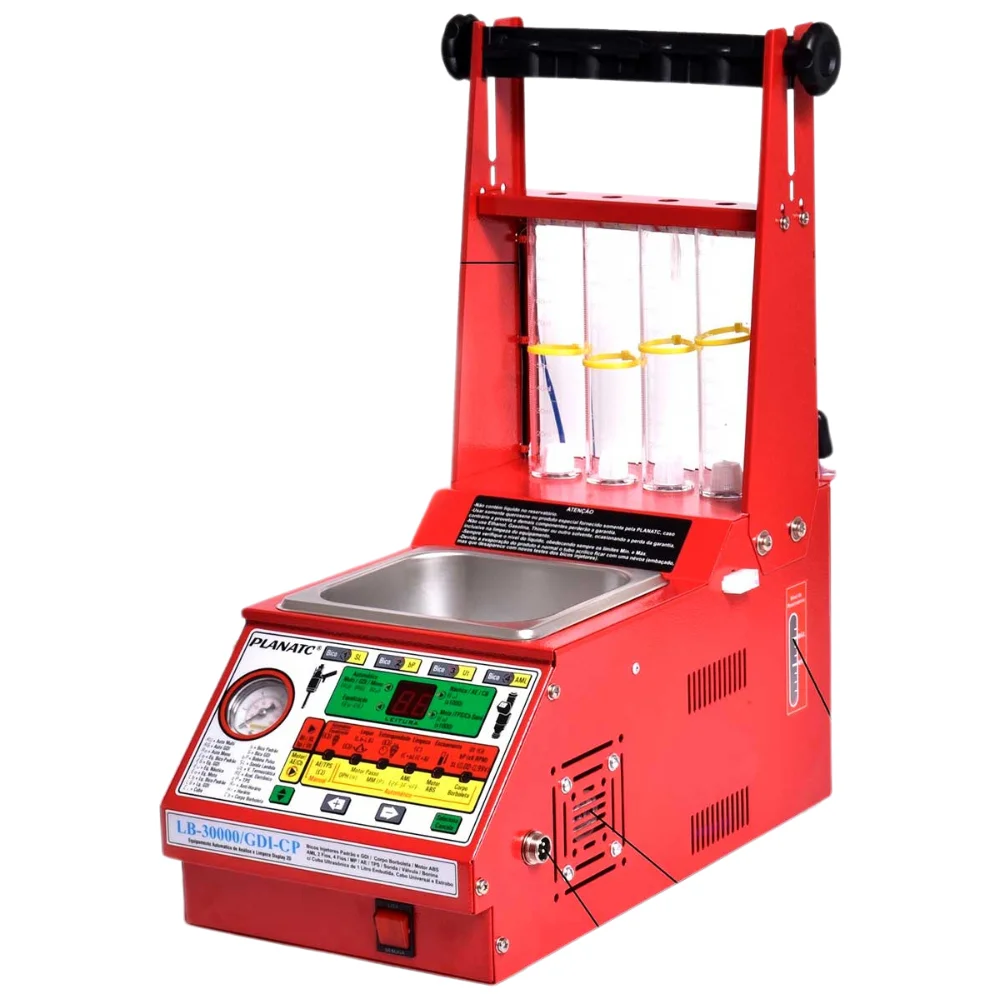 Máquina de Limpeza e Teste de Injetores e Injeção Direta - Planatc-LB-30000