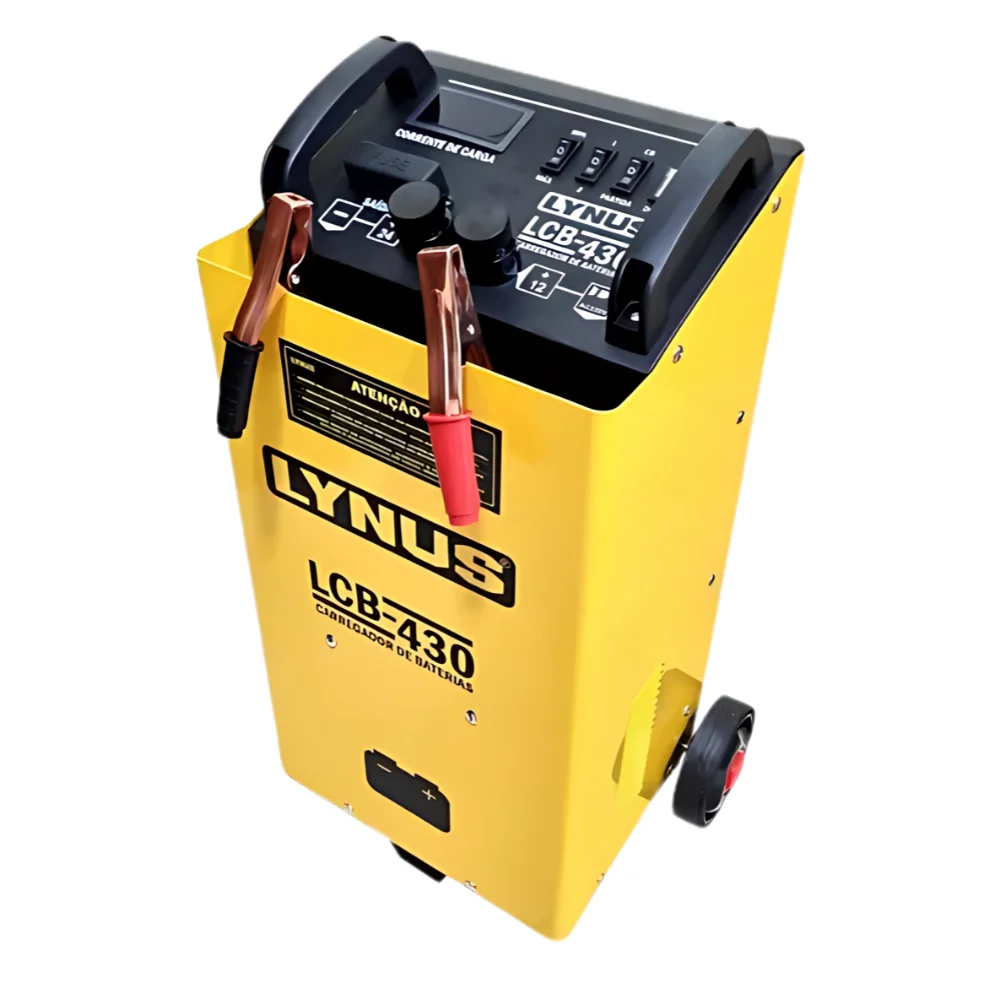Carregador Portátil de Bateria com Auxiliar de Partida LCB-430 - Lynus