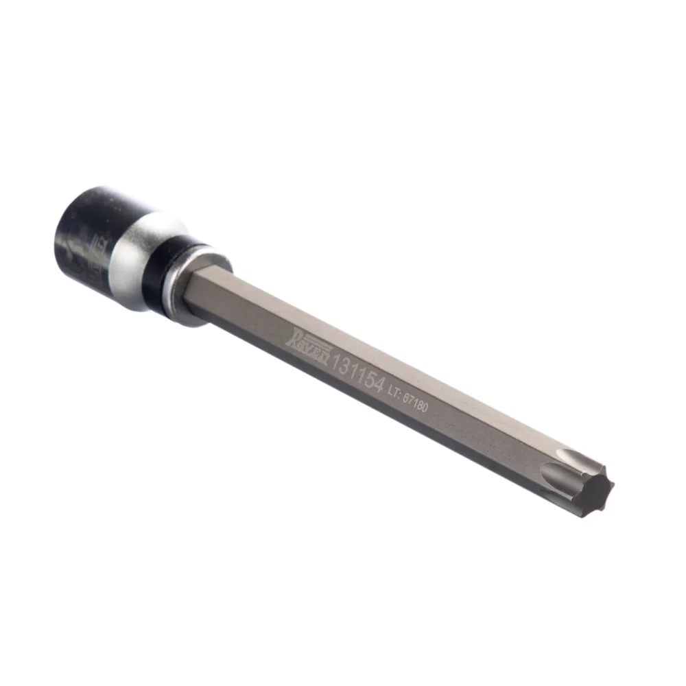 Chave Hexalobular T55 Longa com Encaixe de 1/2" - Raven - 131154