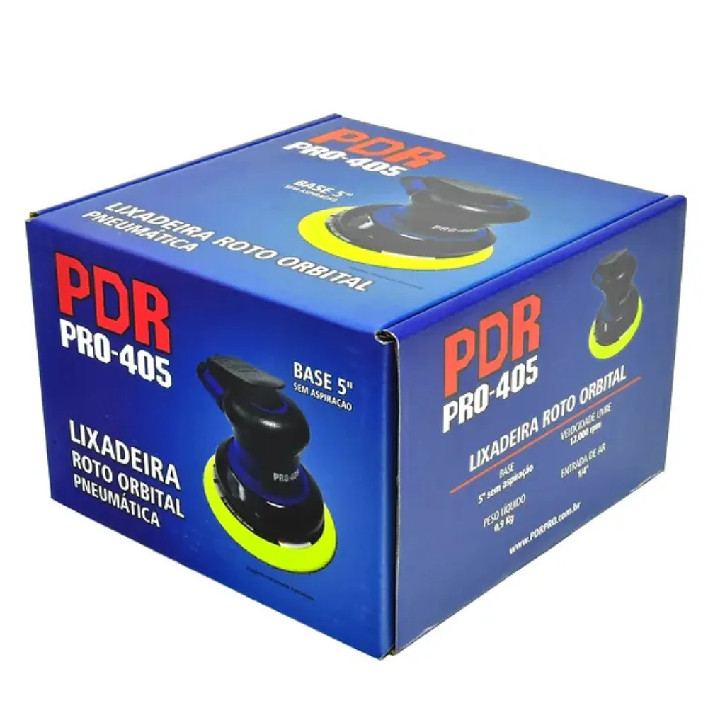 Lixadeira Roto Orbital Base 5 Pol Sem Aspiração - PDR-PRO-405