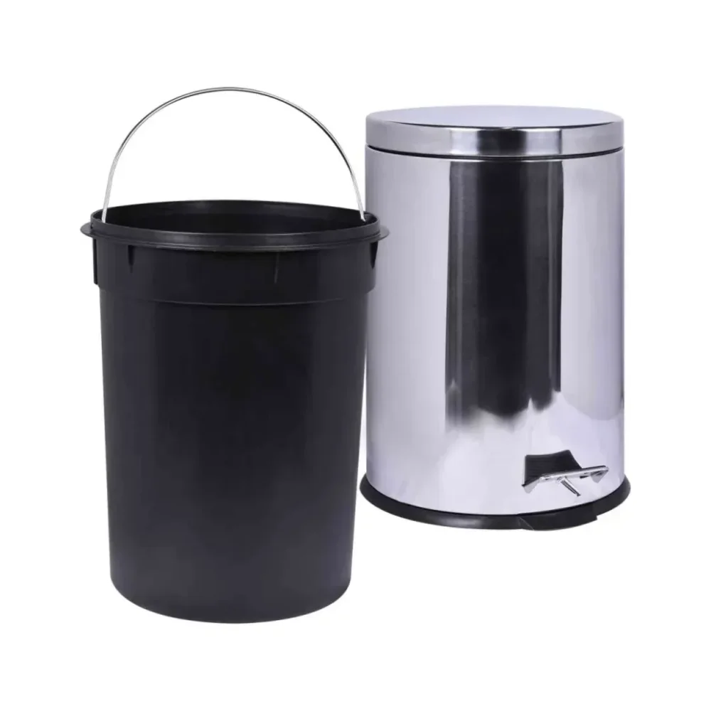 Lixeira de Inox com Pedal 5 Litros - Kala