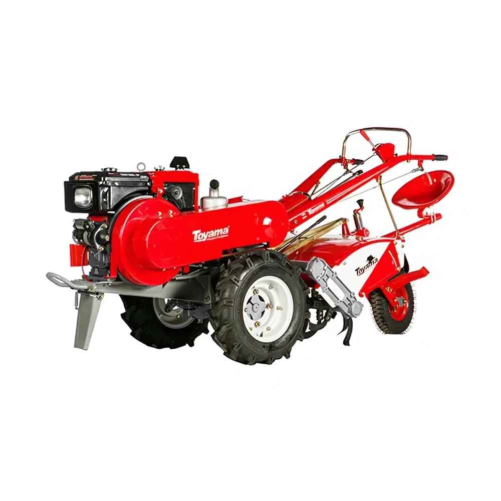 Micro trator à Diesel 4 TDWT80E Tempos Monocilíndrico 16.5HP - Toyama-707-001