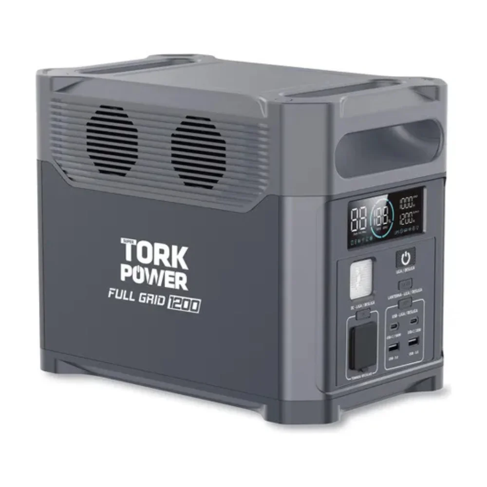 Estação De Energia Solar Gerador Portátil 1200w Super - Tork