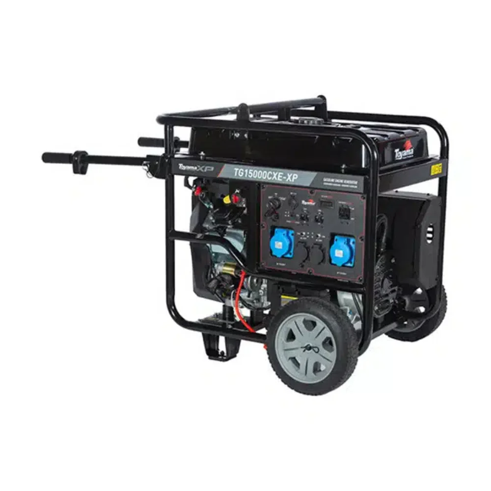 Gerador de Energia TG15000CXE-XP a Gasolina 13.5 KVA Monofásico com Partida Elétrica - TOYAMA-201-057