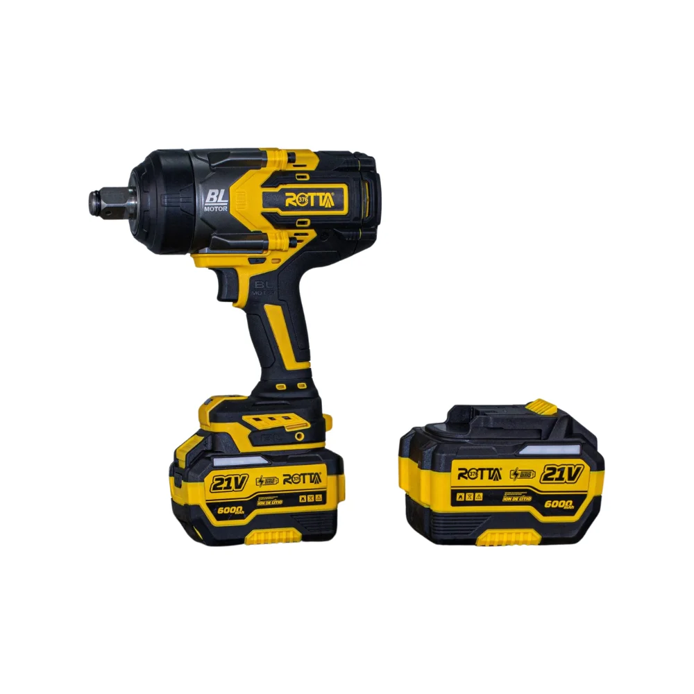 Chave de Impacto a Bateria 3/4Pol 1500Nm Brushless - Rotta-379