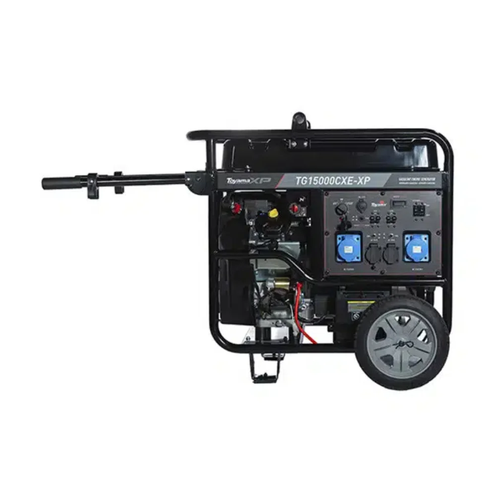 Gerador de Energia TG15000CXE-XP a Gasolina 13.5 KVA Monofásico com Partida Elétrica - TOYAMA-201-057