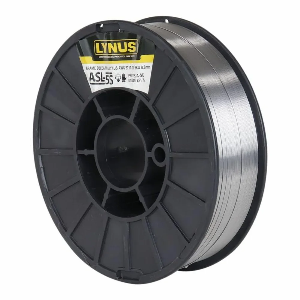 Arame de Solda MIG AWS 5KG E71T-GS - Lynus - ASL-5S