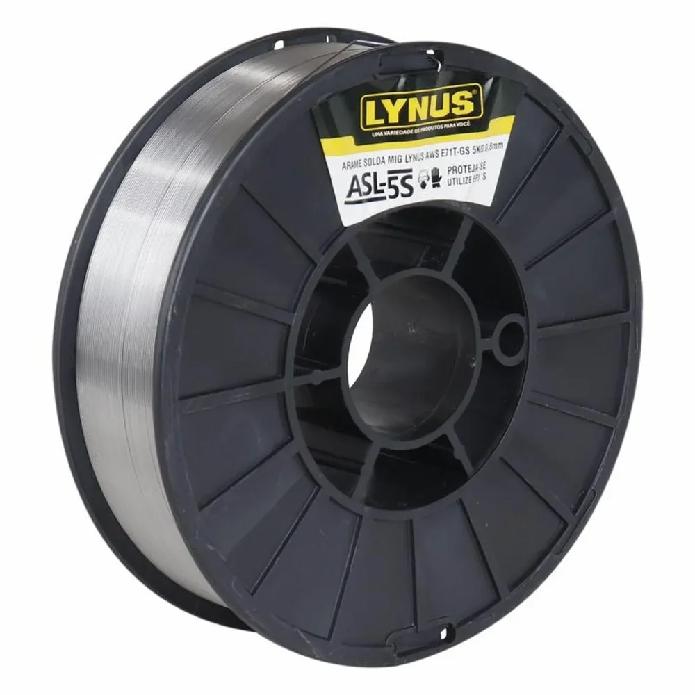Arame de Solda MIG AWS 5KG E71T-GS - Lynus - ASL-5S