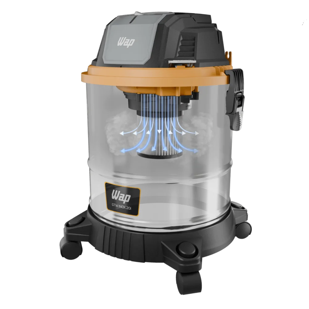 Aspirador de Pó e Água 1900W GTW Inox 20i – Wap-FW010265