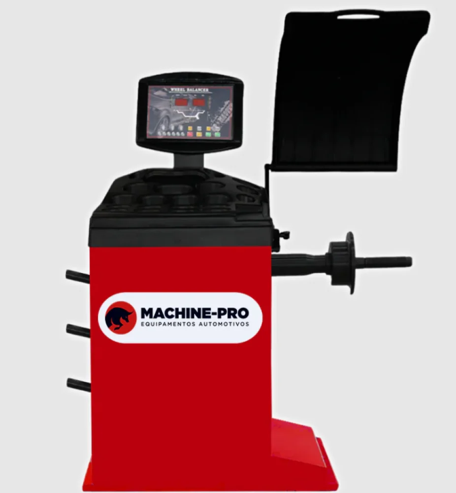 Balanceadora de Rodas Alta Performance Automática com Painel Ergonômico - Machine-PRO- BMP-890