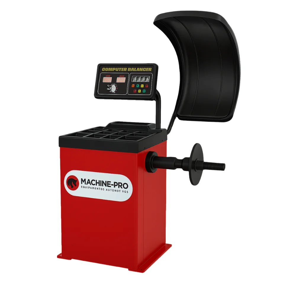 Balanceadora de Rodas Alta Performance Automática com Painel Ergonômico - Machine Pro-BMP-890