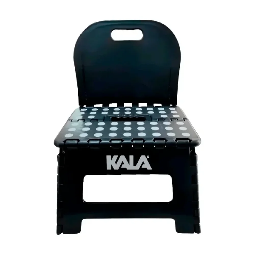 Banqueta Plástica Dobrável com Encosto 22cm – KALA-328838