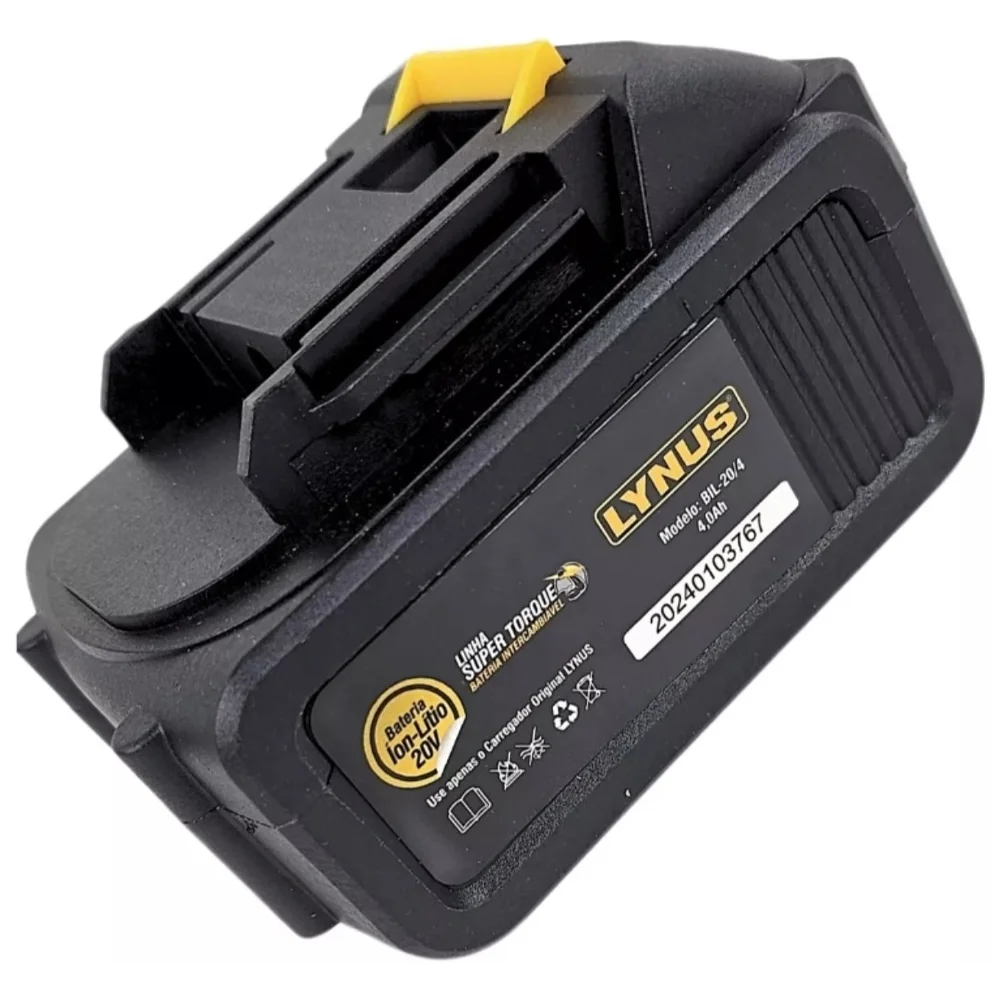 Bateria Íon de Lítio 20V 4Ah BIL-20/4 – Lynus-113302
