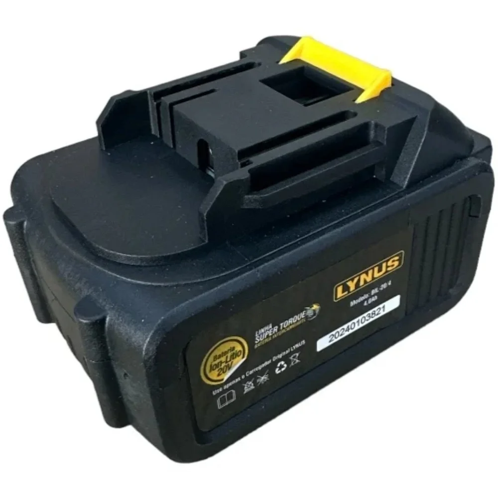 Bateria Íon de Lítio 20V 4Ah BIL-20/4 – Lynus-113302