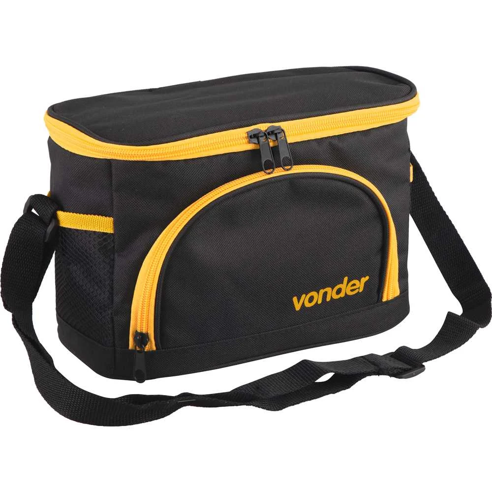 Bolsa Térmica 5 Litros Preta e Amarela – Vonder-35.40.000.005