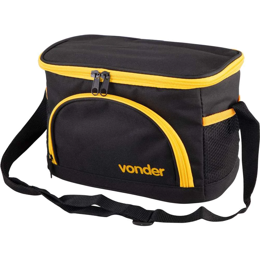 Bolsa Térmica 5 Litros Preta e Amarela – Vonder-35.40.000.005