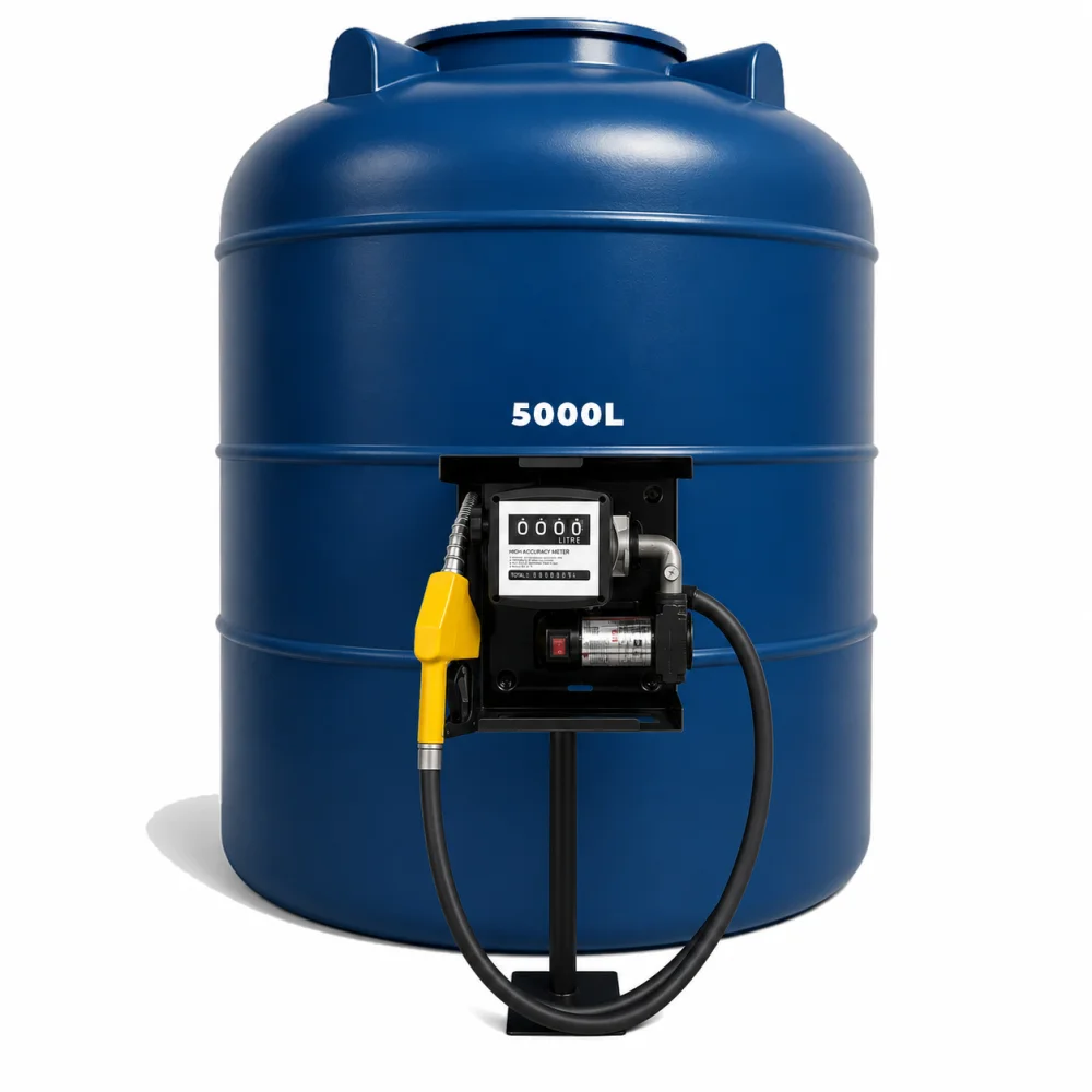 Bomba de Abastecimento para Diesel 220V 60LPM com Tanque Reservatório de 5000 Litros – Grein-TG5000