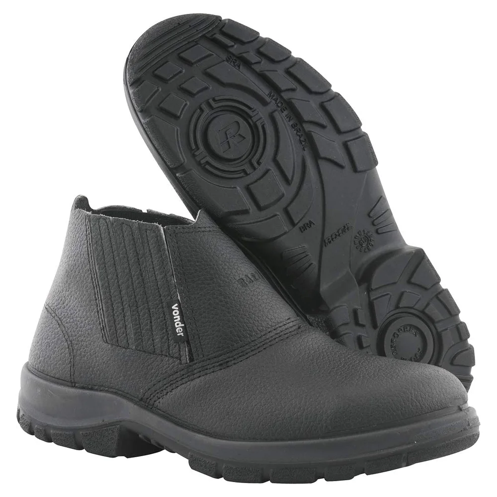 Botina de Segurança Monodensidade com Elástico Sem Biqueira Tamanho 39 – NOVE54