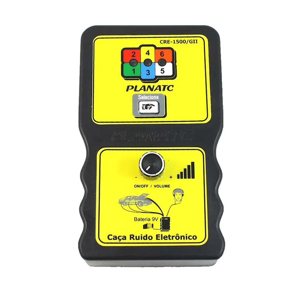 Caça Ruído Eletrônico Com 6 Mic. CRE-1500/GII - PLANATC