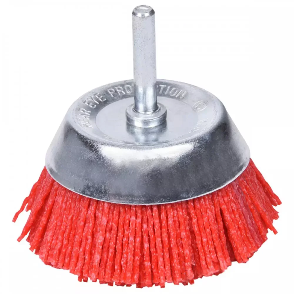 Escova Copo Nylon 3" Com Haste - Worker