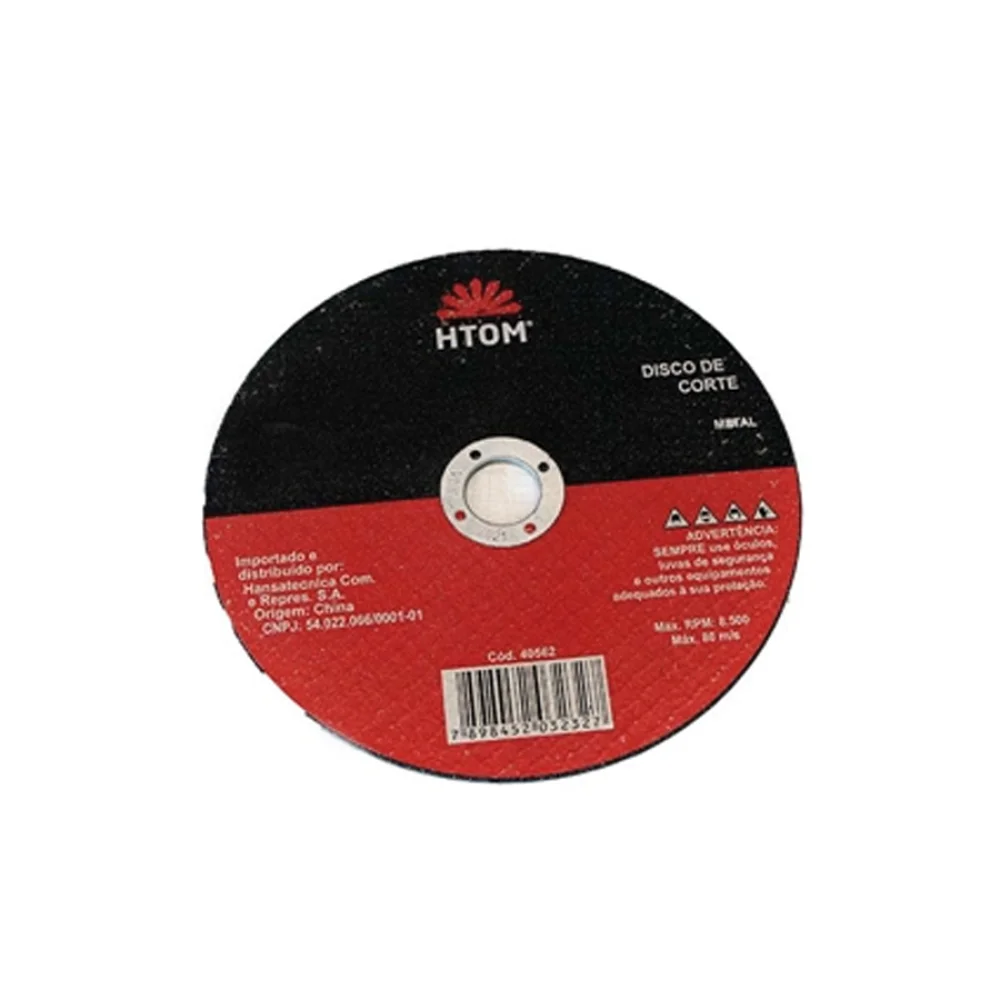 Disco de Corte Inox Htom 7 x 1,6 x 7/8 - Htom