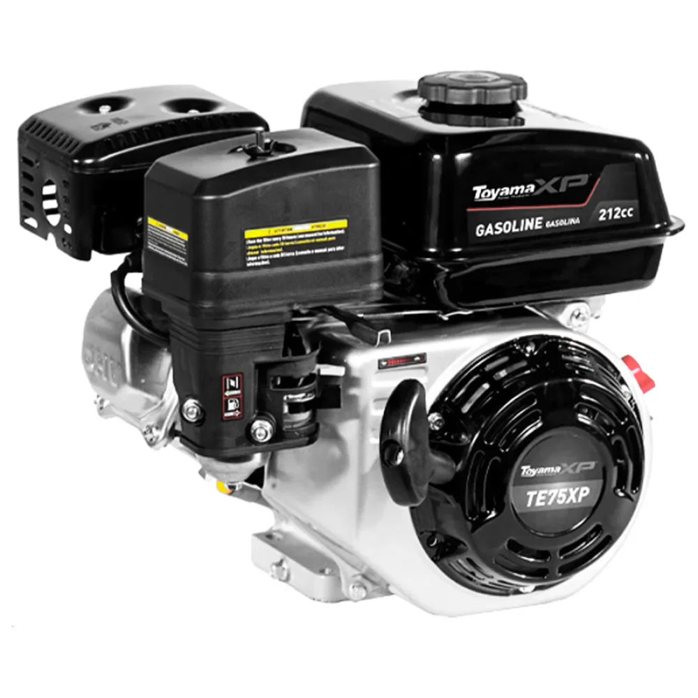 Motor a Gasolina TE75-XP 4T Refrigerado a Ar 7,5HP 212CC com Partida Manual - Toyama-004-014