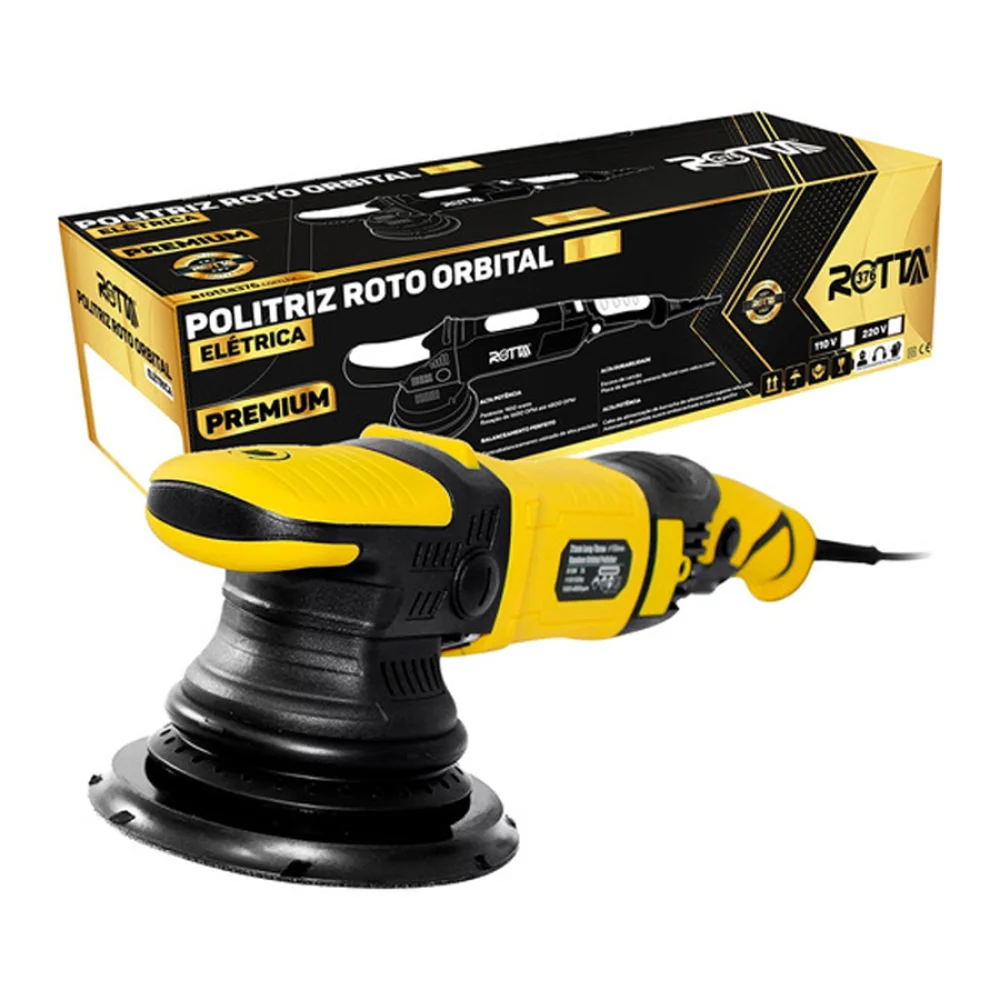 Politriz Roto Orbital 15mm 220V Premium - Rotta376-2555